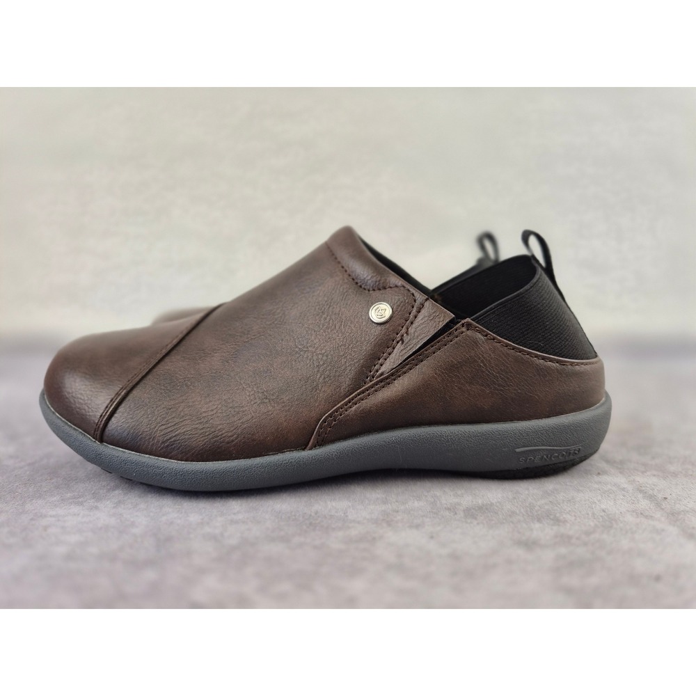 Spenco Brooklyn Convertible Slip On Shoes Chocolate Brown Women 6D SP1007CHO060W